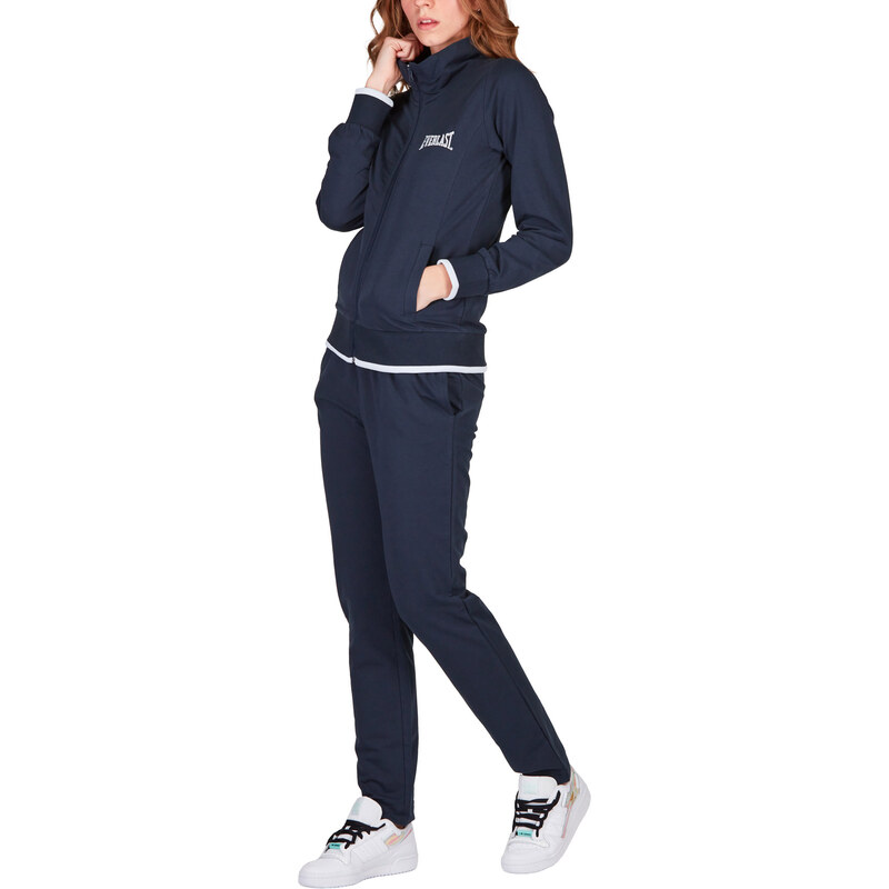 Everlast Tuta Donna Zip Lunga Collo In Piedi