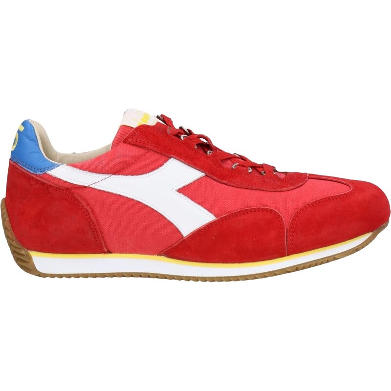 Diadora Heritage Scarpe Uomo Rave Hiking, Bianco E Nero, Taglia 44. Sneakers Basse In Tela, Ispirazione Vintage, Look Sportivo.