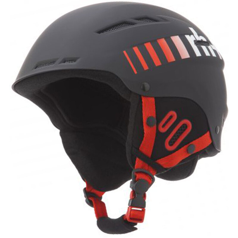 Zero Rh+ Casco Rider Nero-Rosso 