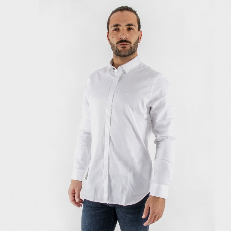 ASOS DESIGN - Camicia Oxford slim fit blu uovo di pettirosso ASOS DESIGN - Camicia Oxford slim fit blu uovo di pettirosso