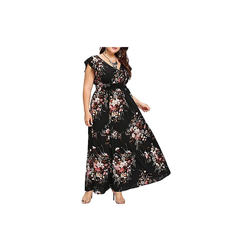 Abito Copricostume Da Donna Maxi In Rete Trasparente Con Perle E Strass – Lungo, Maniche Lunghe, Scollo Rotondo, Per Spiaggia Ed Estate