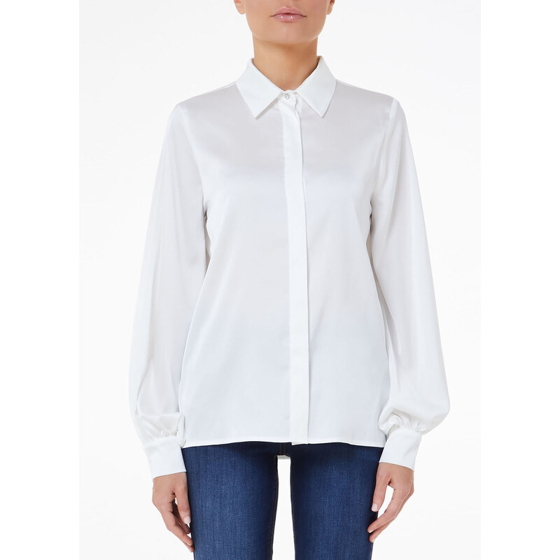 Camicia Collo Bottoni Gioiello Per Camicia Camicia Bianca Con