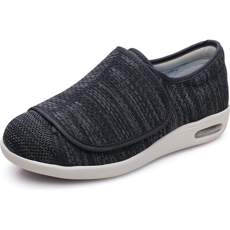 Calzini Per Diabetici Extra Larghi Oversize Antiscivolo Unisex Calzini Con Pinza Bariatrica Con Buona Elasticà Per Piedi Gonfi Donna Uomo - Foto 8