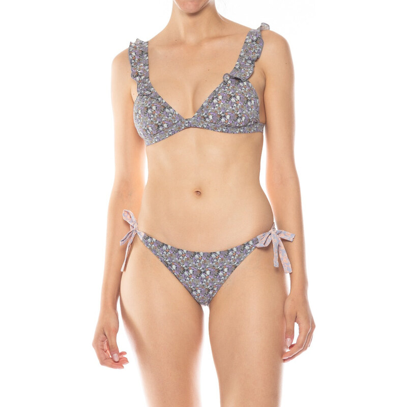 LOVE STORIES Bikini Top Floreale Lilla