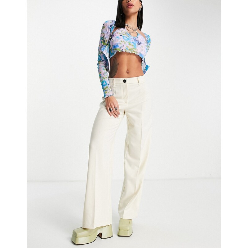 Set da due pezzi Tute Abi estivi da donna T-shirt casual a maniche corte Top e pantaloni Abi da donna larghi  200000345