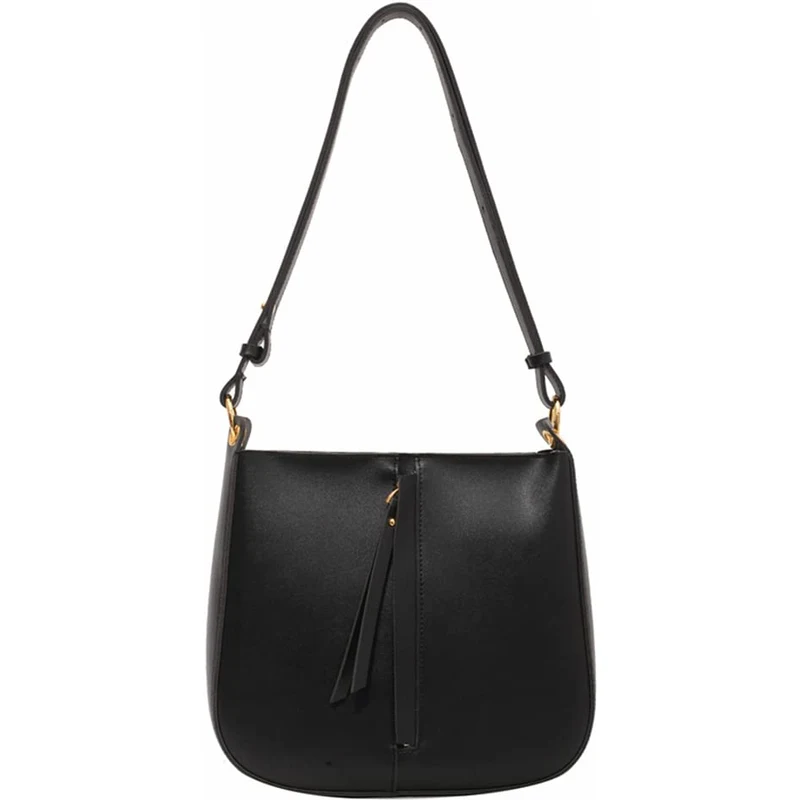 Borsa Donna Secchiello a Tracolla THE BRIDGE linea Story in Pelle Nera