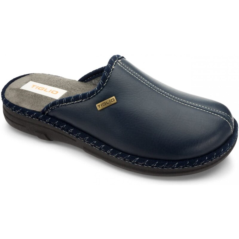 Sgabello Toeletta TIGLIO 2021 BLU Bianco Pantofole Ciabatte Sabot