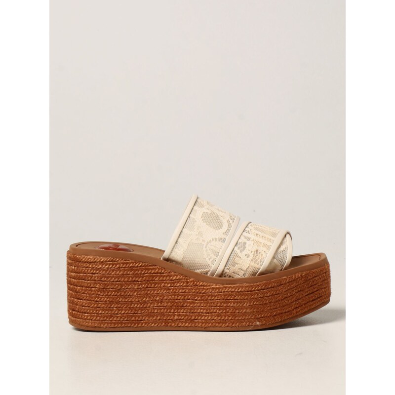 MJGkhiy Sandali Donna Zeppa Plateau Eleganti Slip Scarpe Pantofole