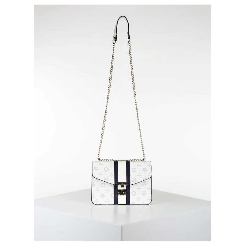 Antonio Basile Borsa a tracolla con stampe Borse a Tracolla donna Bianco