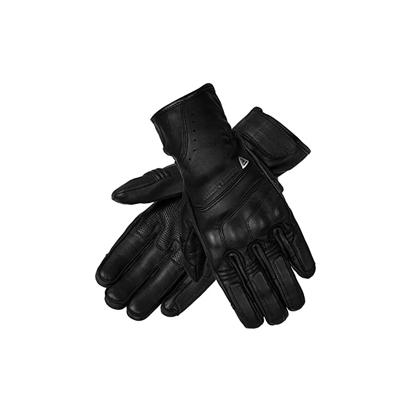 Guanti moto pelle Ixon RS NEO marrone nero