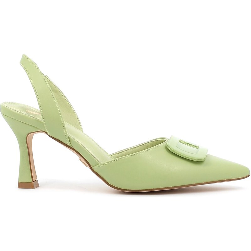 2024 Eleganti e alla moda scarpe con tacco alto da donna con cinturino posteriore (tomaia con