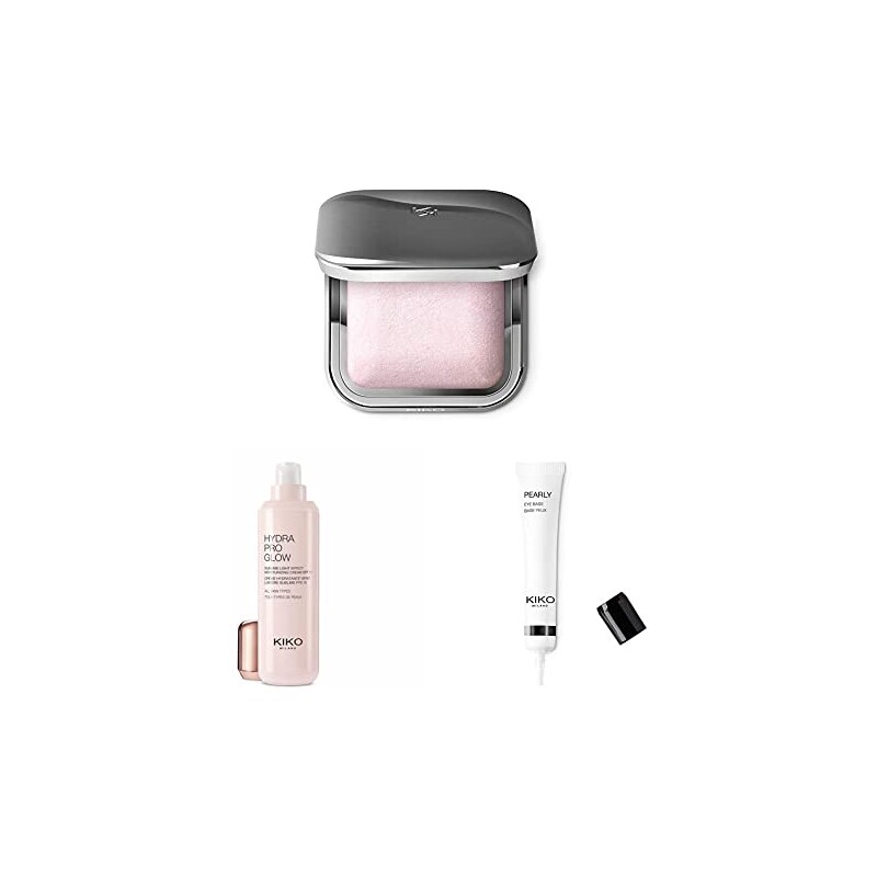 KIKO Milano Glitter Baked Highlighter + KIKO Milano Hydra Pro Glow Stileo.it