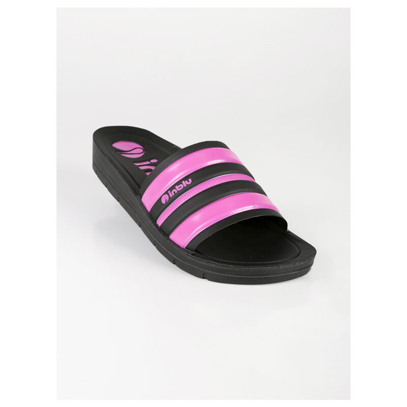 inblu - Ciabatte mare doppia fascia regolabile, Donna, bianco, 39