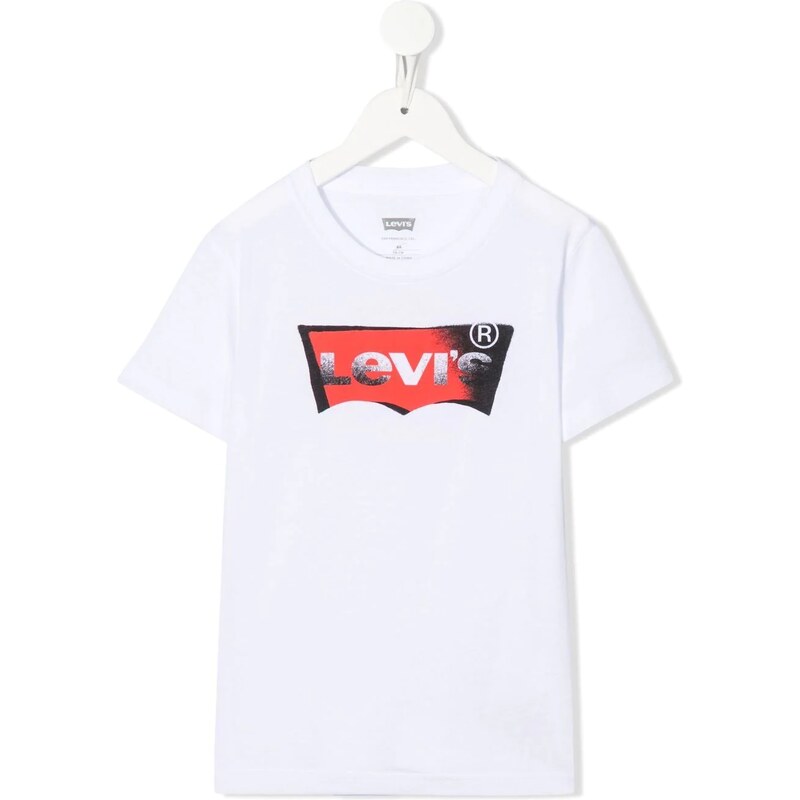 Levi's Kids T-shirt con stampa - Bianco