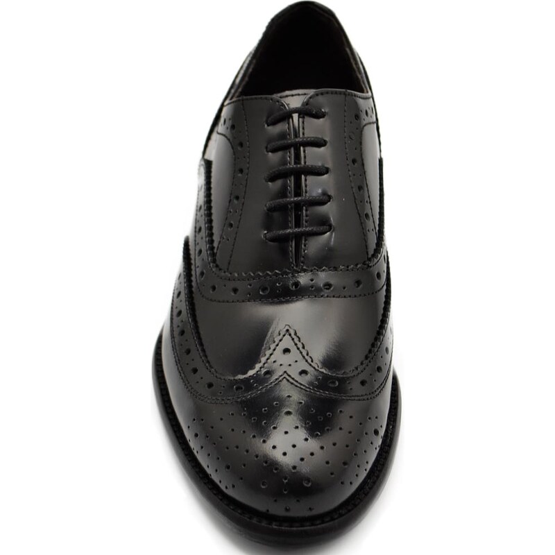 Malu Shoes Scarpe uomo francesina oxford stringata elegante punta