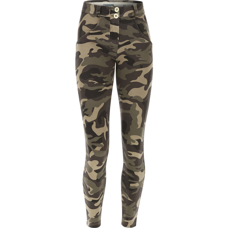 Freddy Pantaloni push up WR.UP 7/8 superskinny stampa camouflage