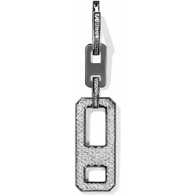 Orecchini DNA 3D: gioielli scientifici in argento sterling, tema