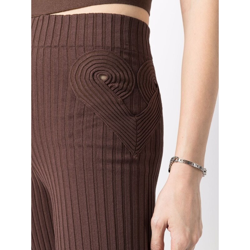 Aeron Pantaloni bootcut EGON con elastico in vita donna - Glamood Outlet Aeron Pantaloni bootcut EGON con elastico in vita donna - Glamood Outlet