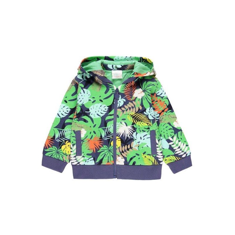Boboli 342122 Felpa bambino con foglie