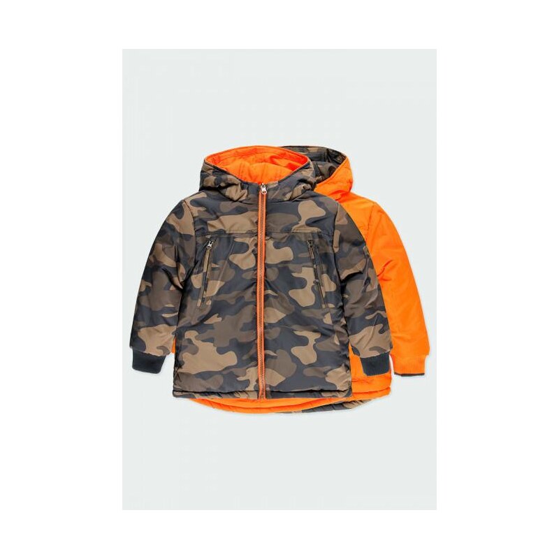 Boboli 523178 Parka reversibile camuffamento per ragazzo