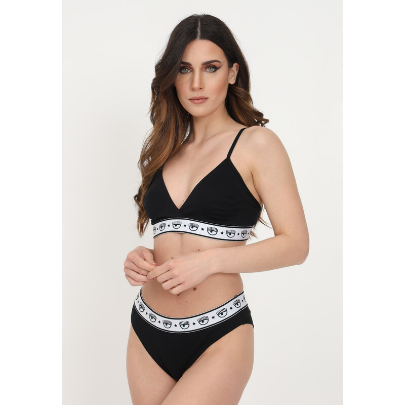 Bralette Dsquared2 con fascia elastica logata donna main image 1
