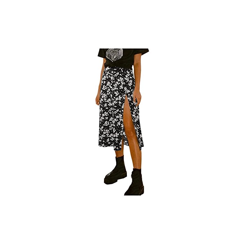 oneforus Vestito Corto da Donna con Stampa Boho Vestito Corto da