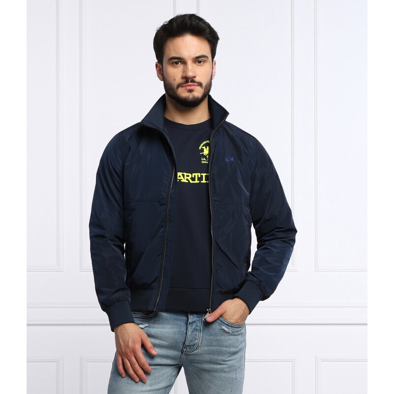 Veste LA MARTINA - Taille 2, Blanc, Coton, Neuf Sans étiquettes, Style Veste D'été