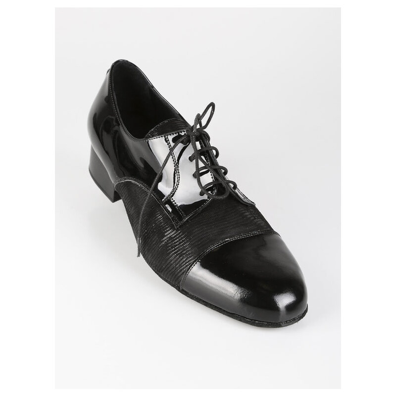 Top Dance Shoes Scarpe Da Ballo Uomo In Vernice Classiche Nero Taglia 40