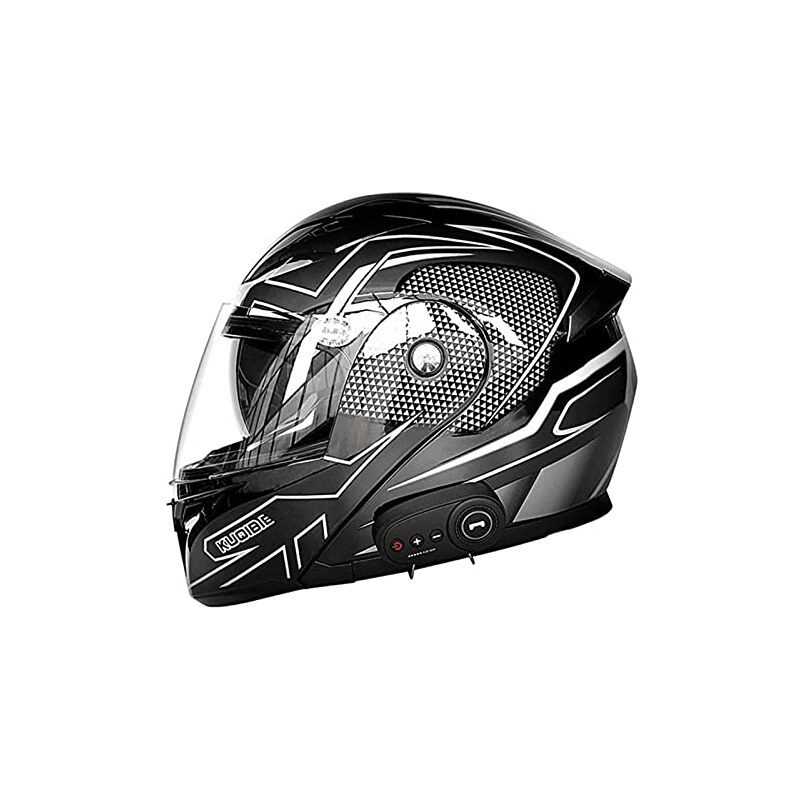 Casco Con Speaker Casco Modulare Moto Bluetooth Integrale - Main Image