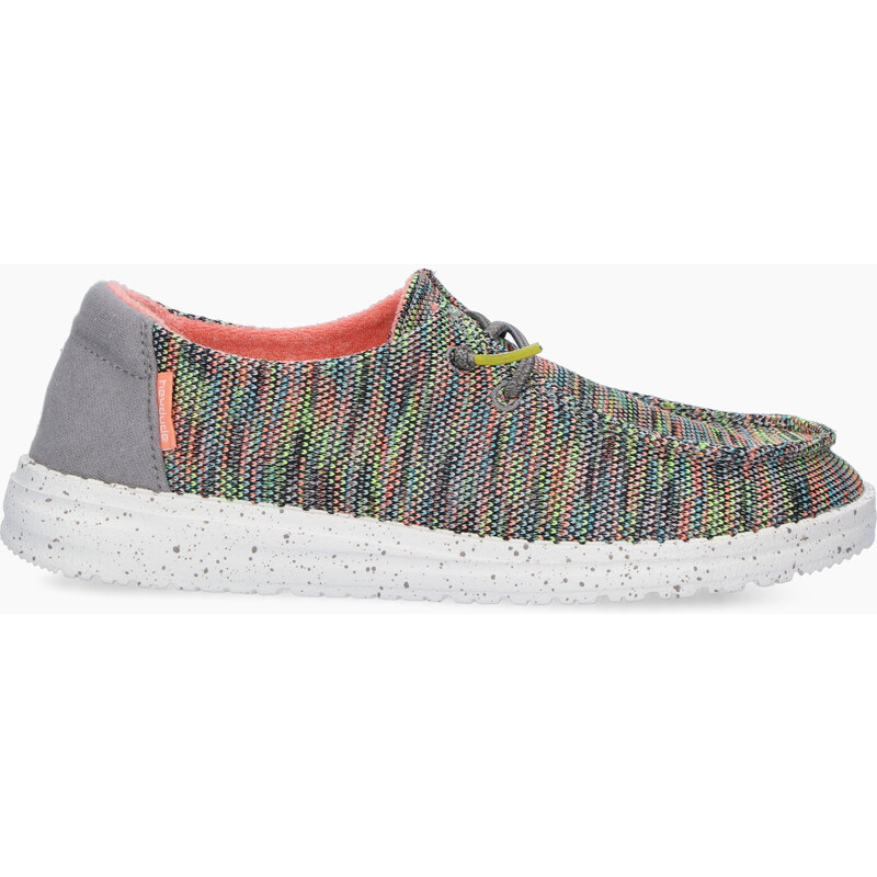 Hey Dude Donna Wendy Rosa Oro Scintillante, Numero US 5 EU 36, Scarpe Slip-on In Maglia