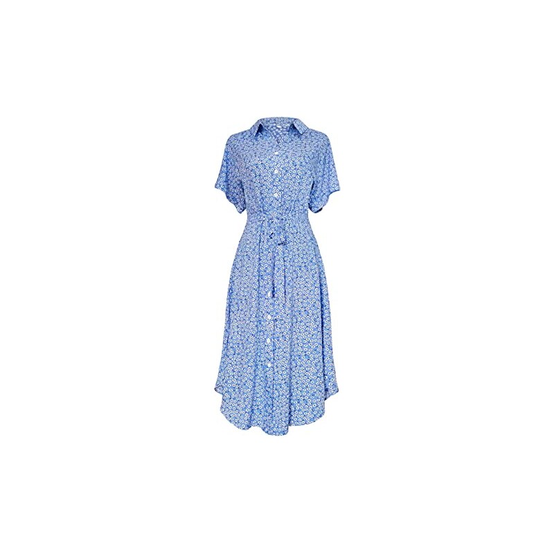 Fulidngzg Prendisole Donna Estivo Corta Elegante Estivi Vestiti Sexy - Foto 2