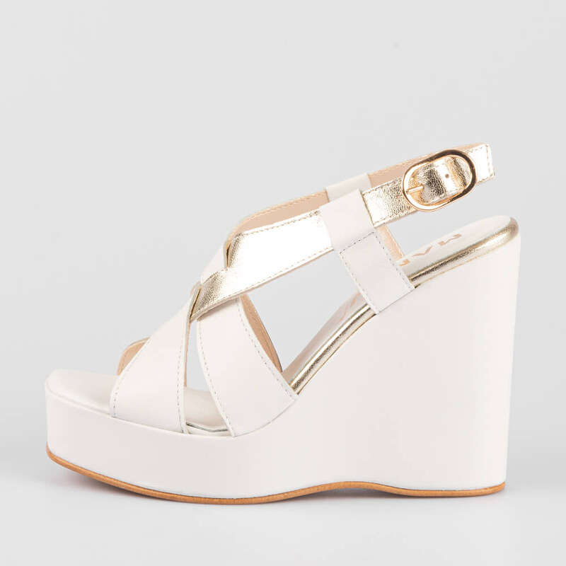 Sandali In Pelle Bianchi Per Bambini - Con Intreccio E Chiusura Regolabile, Comodi E Resistenti - Foto 5