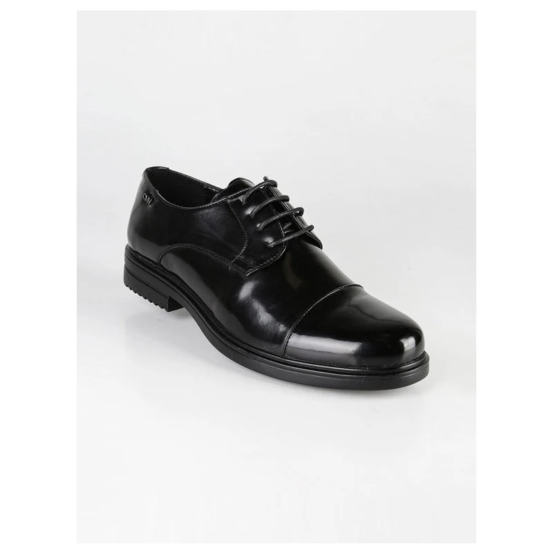 Rockport Northfield Scarpe Stringate Uomo In Pelle, Impermeabili, Tecnologia TruTech Ammortizzante, Colore Nero, Taglia 45 EU - 2