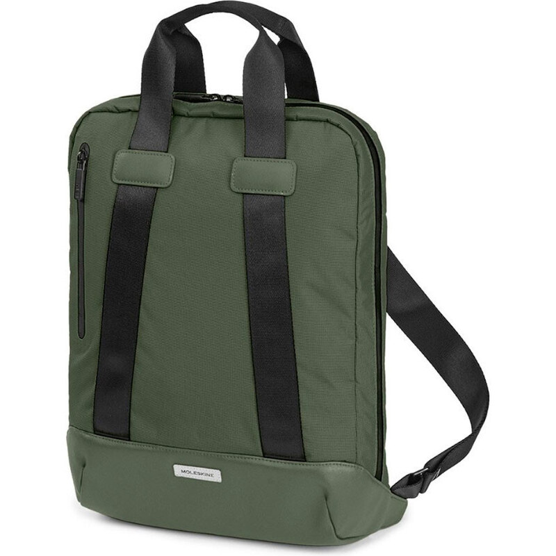 Zaino Moleskine Metro RollTop: Scomparto Imbottito Per PC 15", Tasche E Schienale Traspirante!