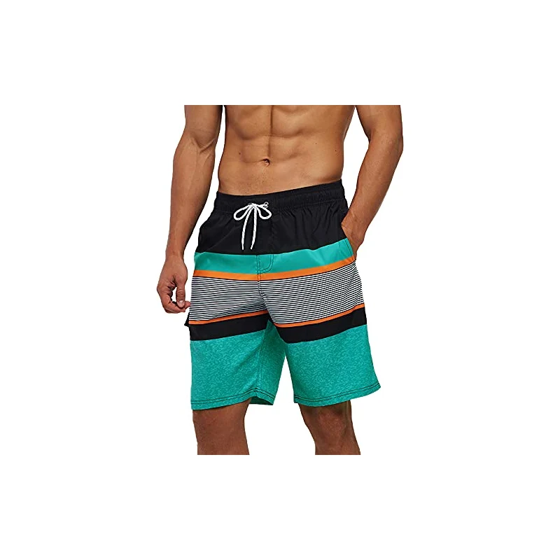 Costume Da Bagno Uomo Arcweg - Boxer Elasticizzato A Vita Bassa Per Nuoto E Spiaggia - Foto 2