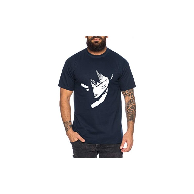 Tee Kiki Skull Name Zoro One Manga Maglietta Luffy Da Uomo Anime Piece Groesse2 Medium Farbe2 Bianco 105244242