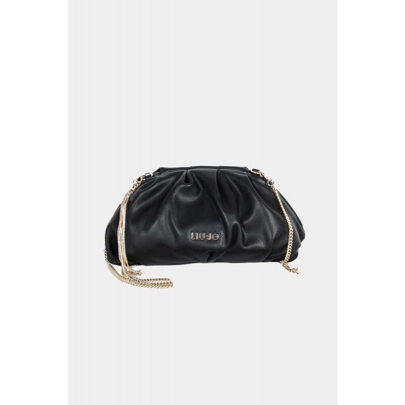 Liu Jo BORSA POCHETTE CON TRACOLLA A CATENA, NERO