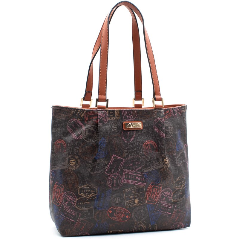 Borsa Shopping bag da donna ALV By Alviero Martini - AL904B0446 Moka
