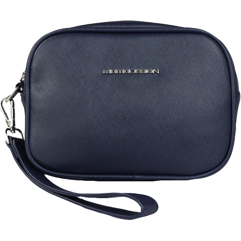 POCHETTE UOMO RETTANGOLARE IN ECOPELLE NERA A MANO CON DOPPIA ZIP COMODO  CAPIENTE PORTAOGGETTI uomo pochette Malu Shoes