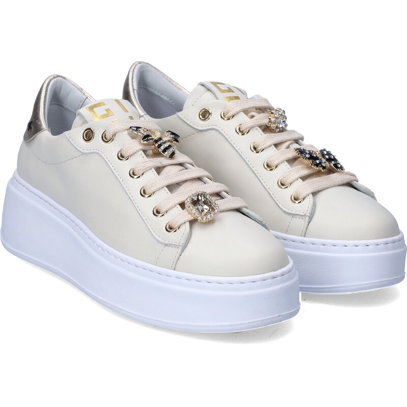 GIO+ SNEAKERS DONNA LATTE - Stileo.it