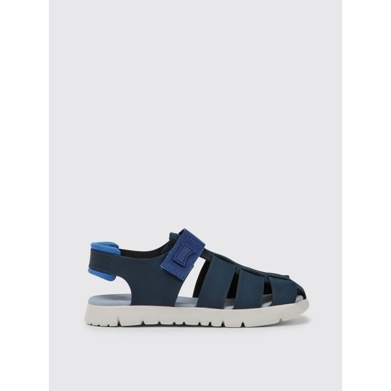 Falcotto Sandalo Aperto New River - in Pelle - Safari - Blu unisex (bambini