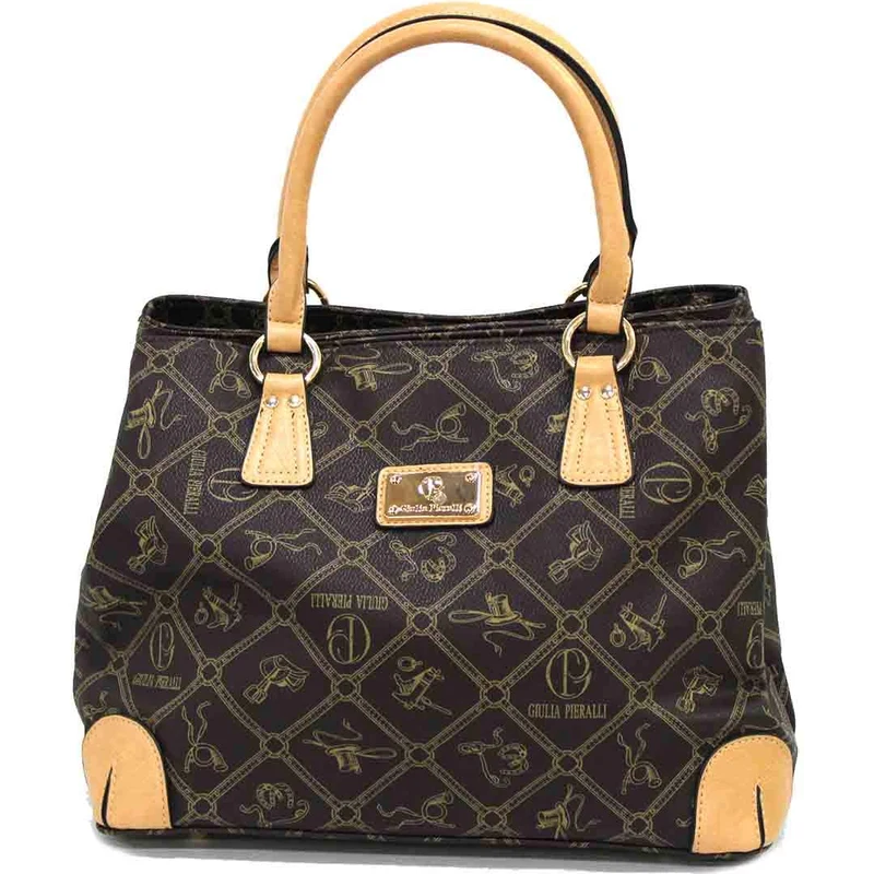 Giulia Pieralli Borsa Donna Shopping Grande Manici a Mano