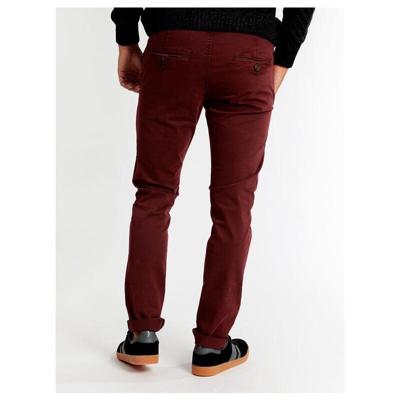 Solada Pantaloni In Cotone Elasticizzati Casual Uomo Rosso Taglia 44