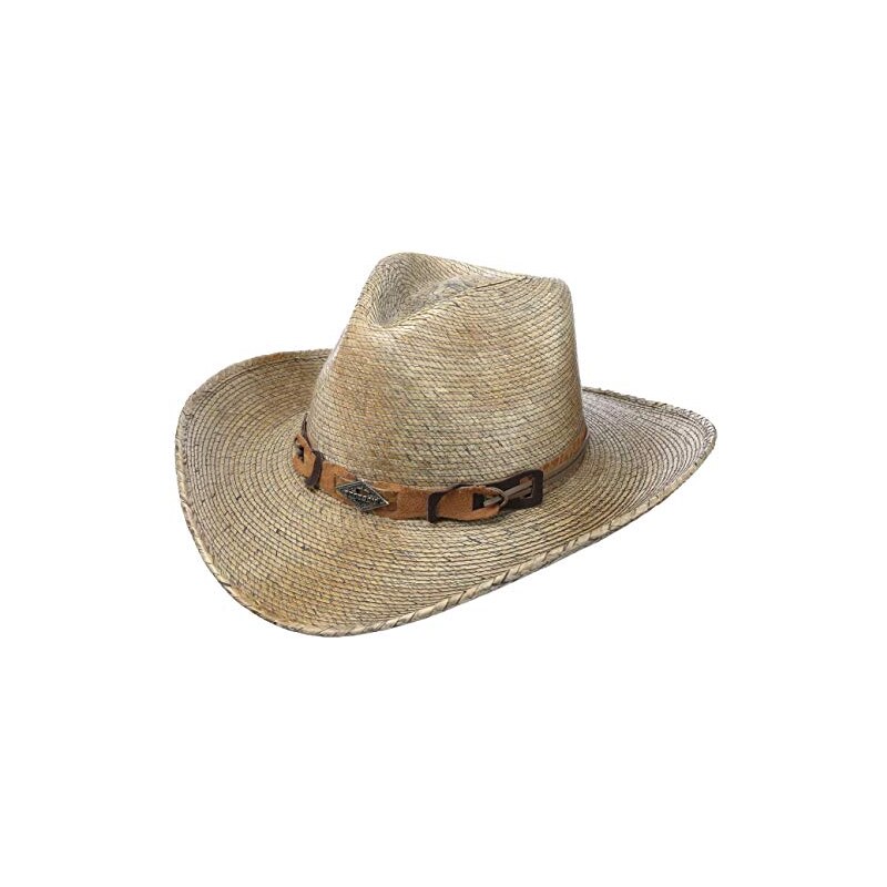 Stetson Cappello in Rafia Brazoria Western Uomo/Donna - da Cowboy di Paglia Primavera/Estate