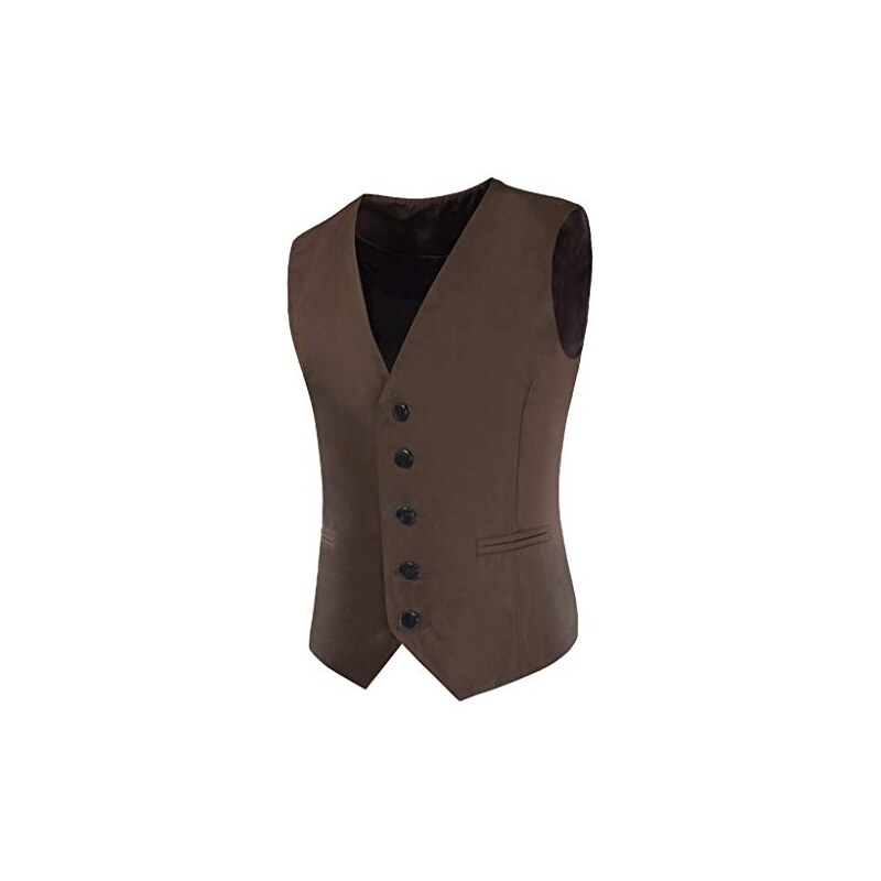 Gilet Elegante Bambino - Panciotto Formale Per Battesimi, Matrimoni, Compleanni - Foto 5