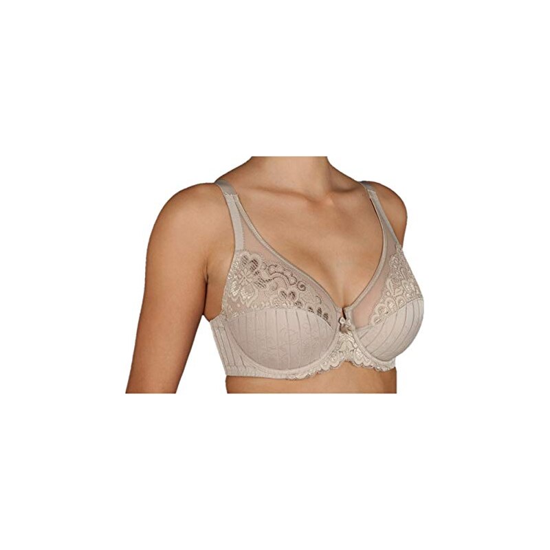 Reggiseno Con Ferretto Mariluz - Senza Imbottitura, Pizzo E Ricamo Floreale - Foto 5