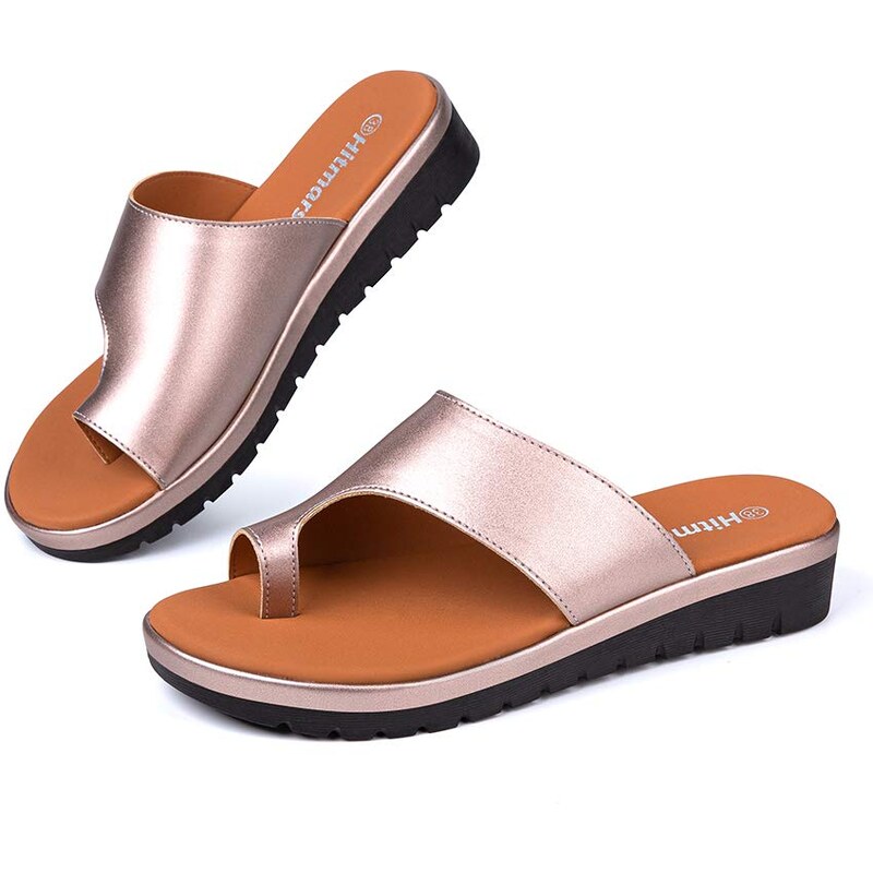 Onsoyours Sandali Piatti Con Perle Per Donna – Comode Ciabatte Estive Boho Per Spiaggia E Relax - 2