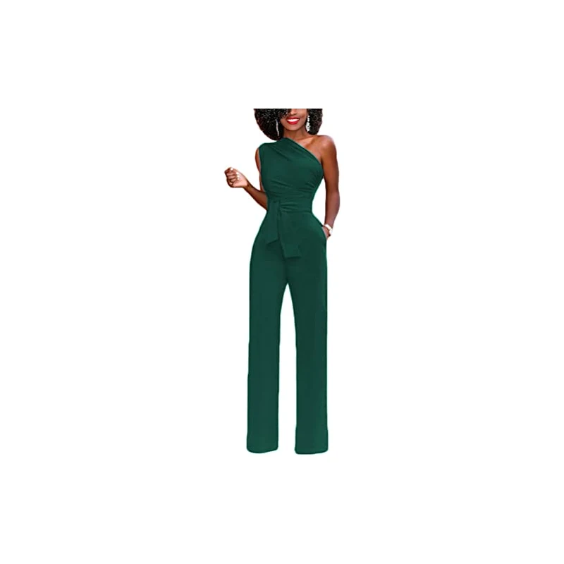 Minetom Tuta Corta Donna Con Paillettes E Scollo A V | Pagliaccetto Elegante Estivo Con Pantaloncini, Jumpsuit Per Feste E Serate, Manica Lunga