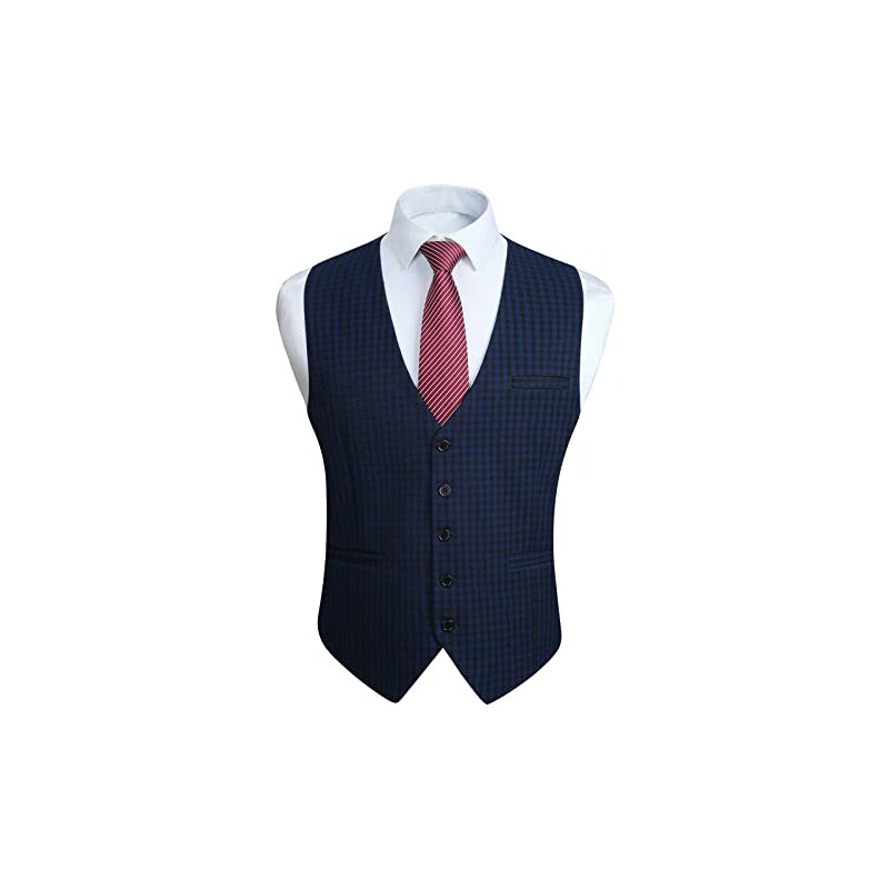 Locachy Camicia Uomo Casual A Quadri In Flanella Di Cotone, Maniche Lunghe, Overshirt, Taglie S-XXL