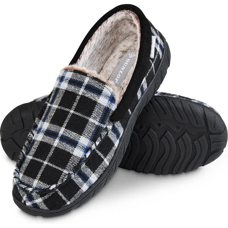 Pantofole Invernali Uomo Dunlop - Ciabatte Memory Foam Antiscivolo - Taglie 41-46 - Foto 9